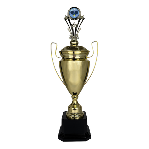 Trofeo de Copa de Metal con Figura Serie M1